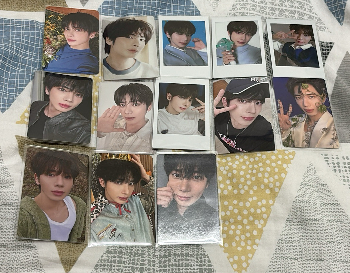 TXT姜太顯 迷七dmm3.0/夏日卡/拍立得/外套卡/東京場限/CU捏臉顯/正四中背/國王顯/綠毛衣顯/首爾安可粽