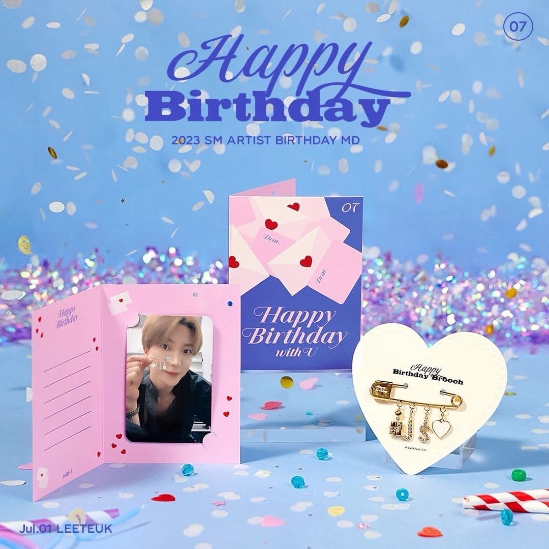 2023 SM Artist birthday MD