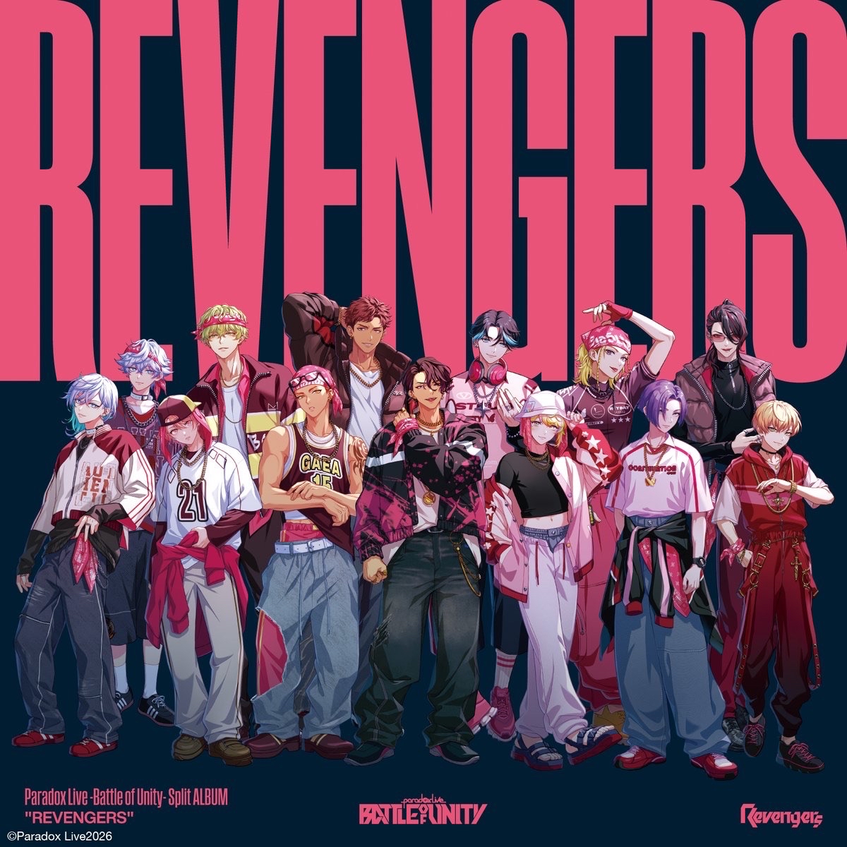 Paradox Live -Battle of Unity- Split ALBUM "REVENGERS"