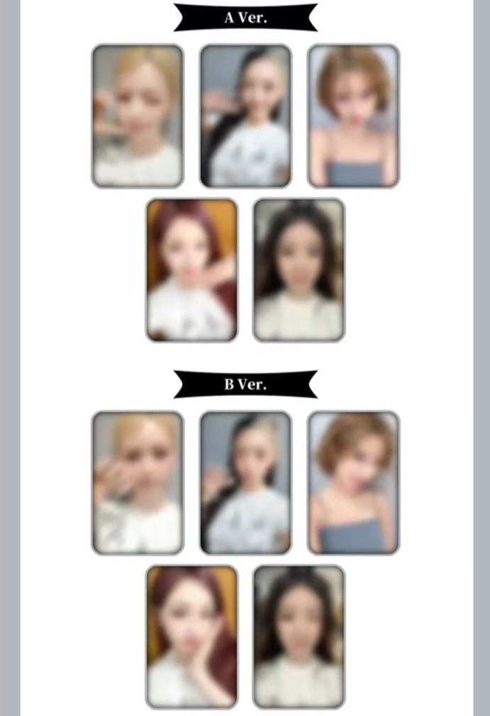 idle 泡泡摩奇單卡 A/B ver