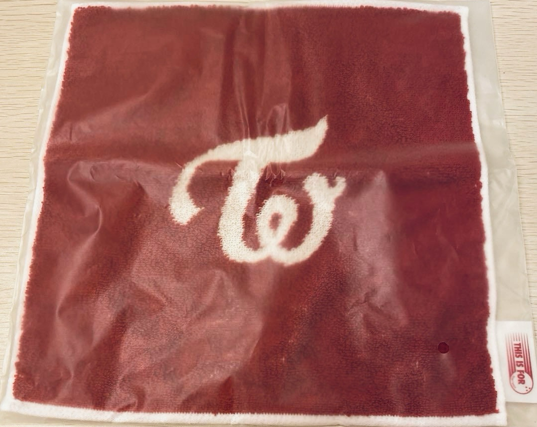 TWICE 六巡 手帕 毛巾 新國立 升級禮