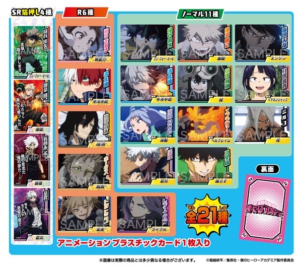 《我的英雄學院》（My Hero Academia）珍藏卡食玩第 6 彈