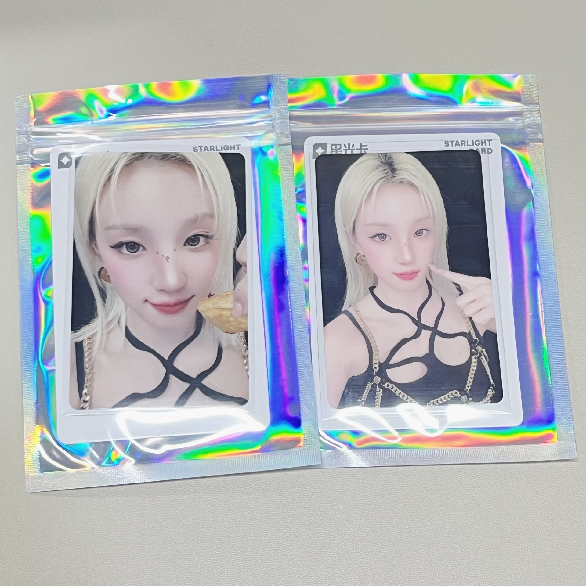 聖誕星光卡3星+4星set