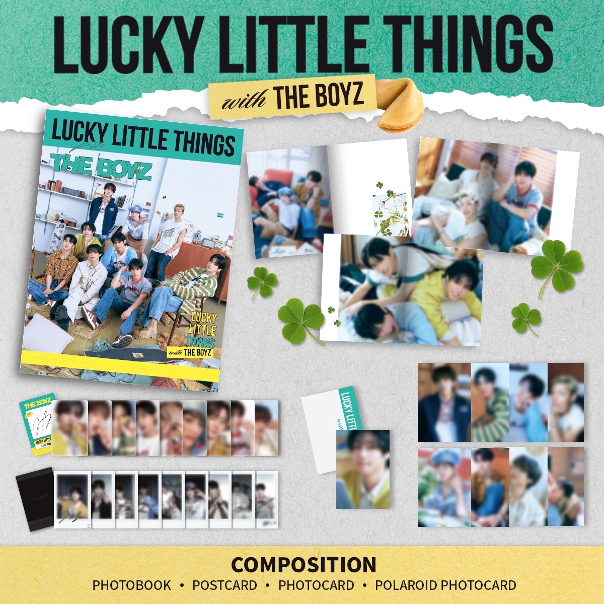 THE BOYZ Photobook 'LUCKY LITTLE THINGS' 판매 안내