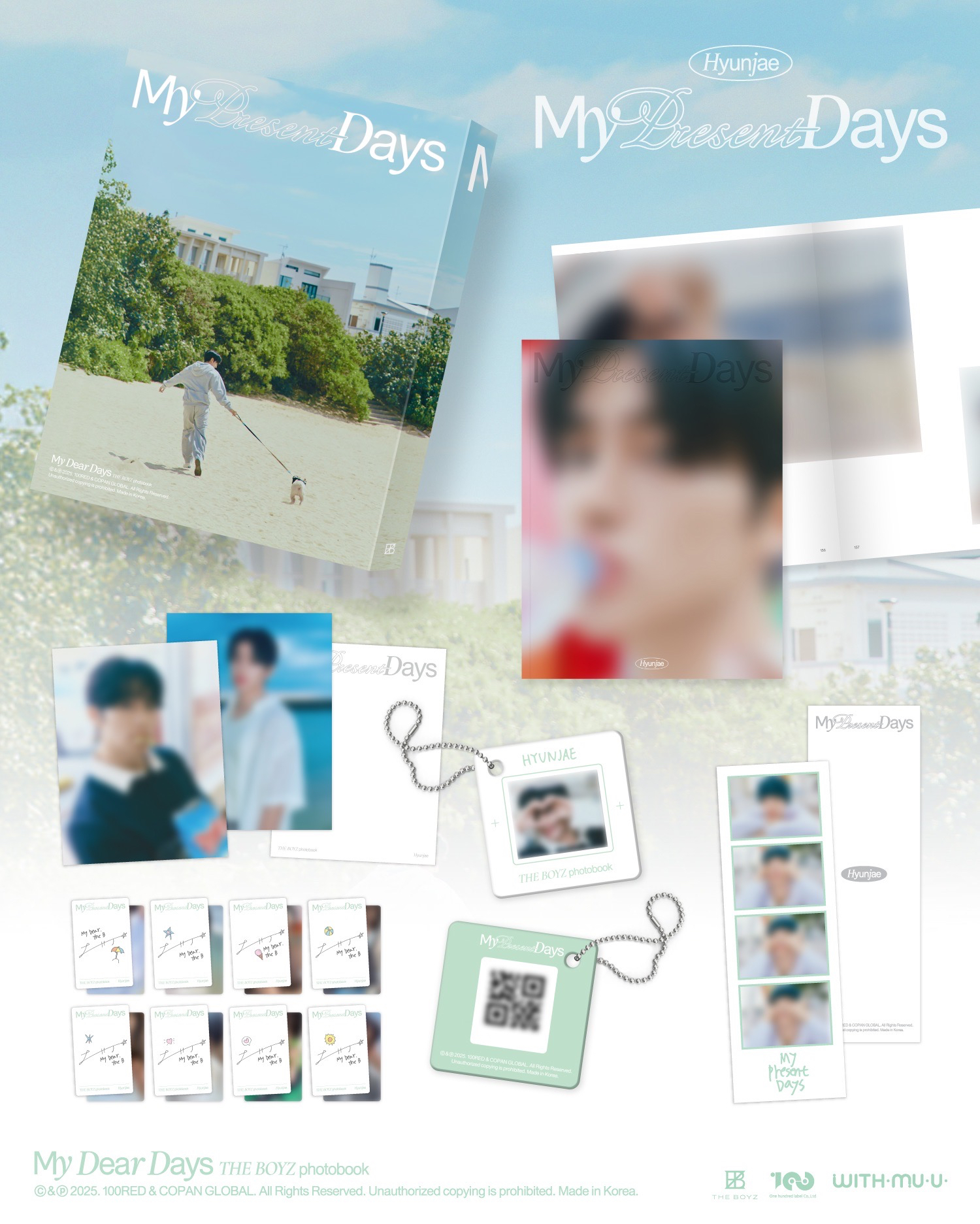 THE BOYZ HYUNJAE Photobook 'MY Present days' 예약 판매 안내