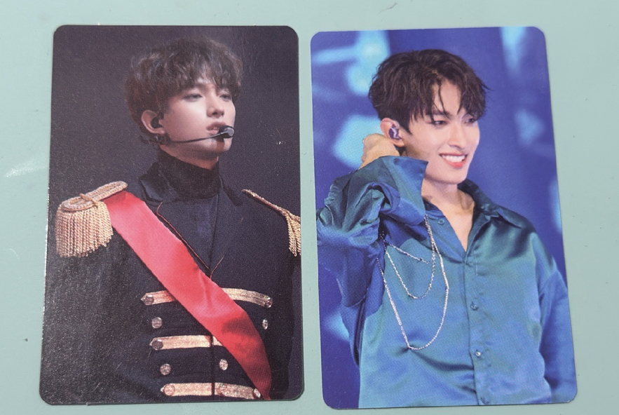 (現貨 兩張一起出 可當日寄出）seventeen dk DVD 黑軍小卡 