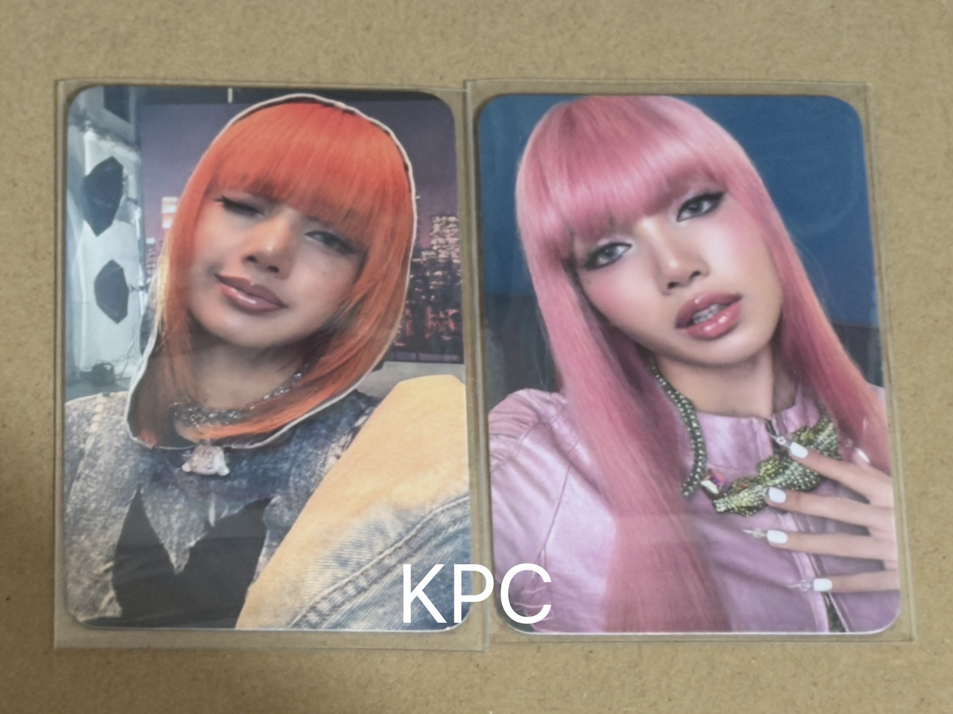 BLACKPINK LISA 液體特典卡