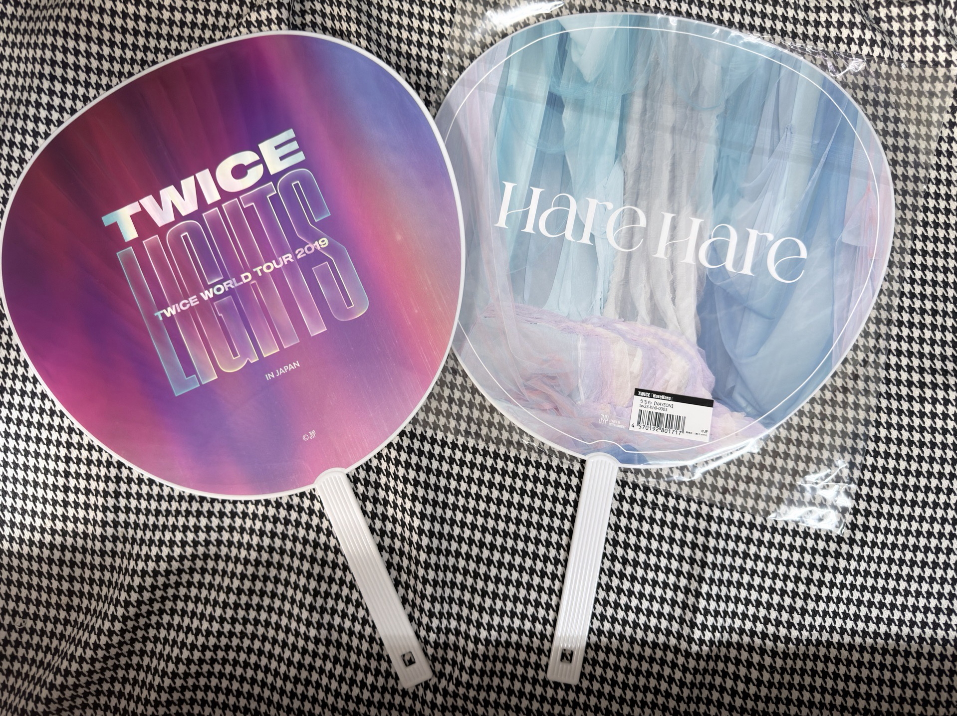 （現貨 兩支一起出 紙箱寄出 可當日寄出）TWICE 日巡 大扇 娜璉 扇子