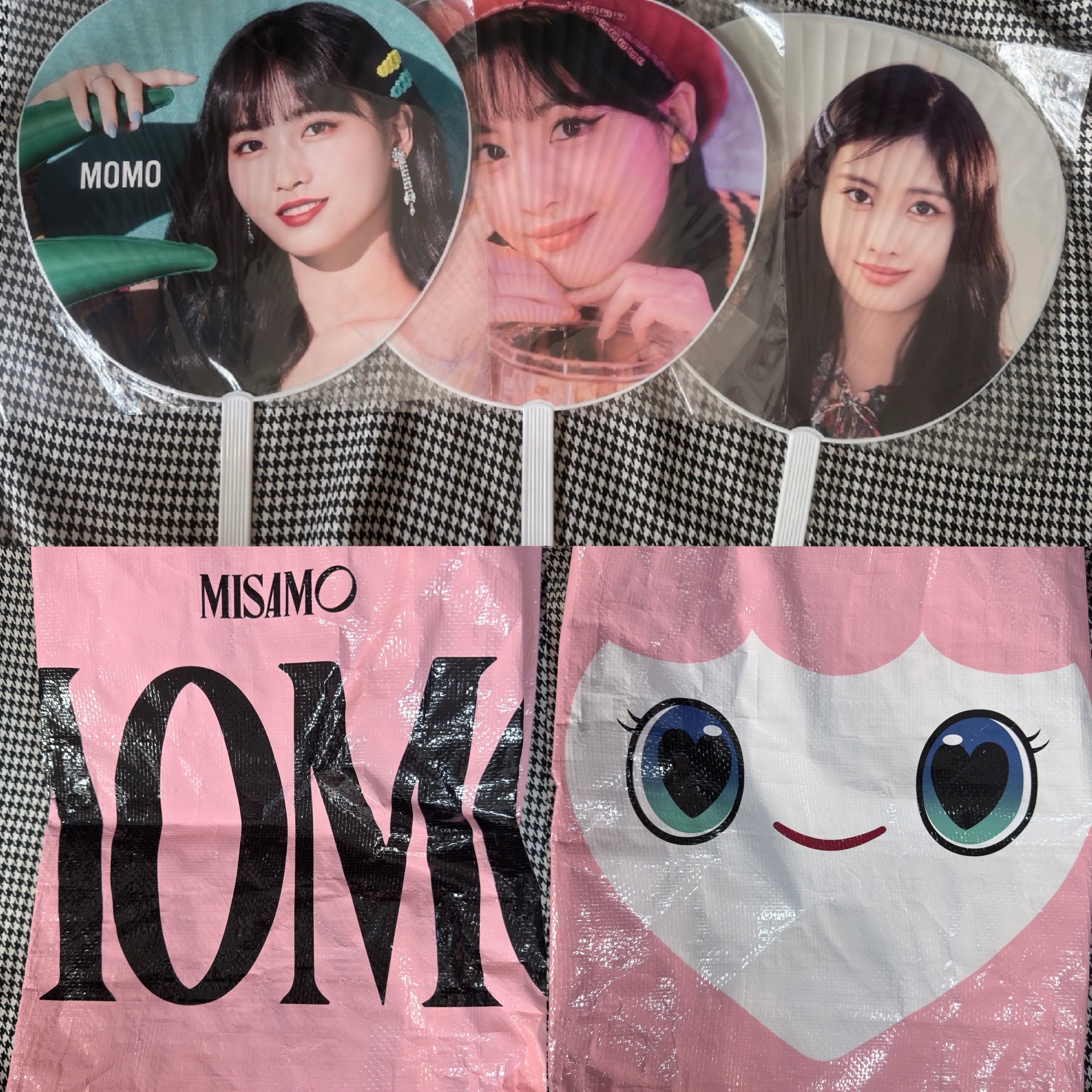 （現貨 袋子+三支大扇）TWICE MISAMO MOMO MOVELY 大袋子