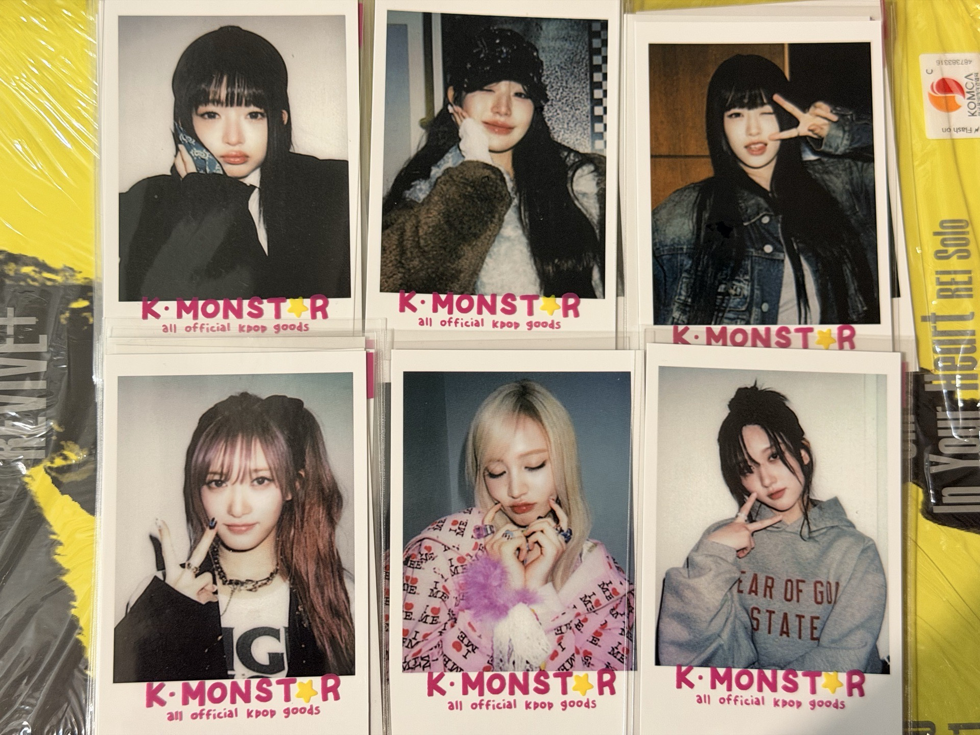 IVE EMPHATHY km 拍立得一套