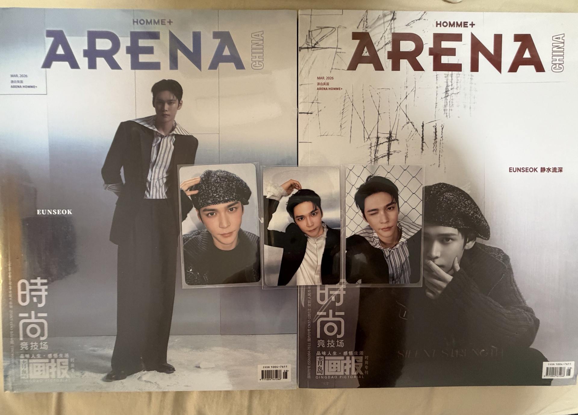 恩奭 arena 雜誌小卡一起售 全新