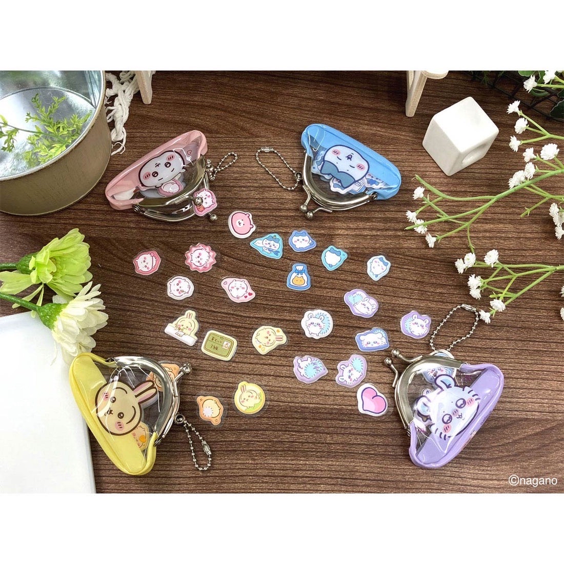 附帶小零錢包的碎片貼紙 【信用卡結帳限定商品】