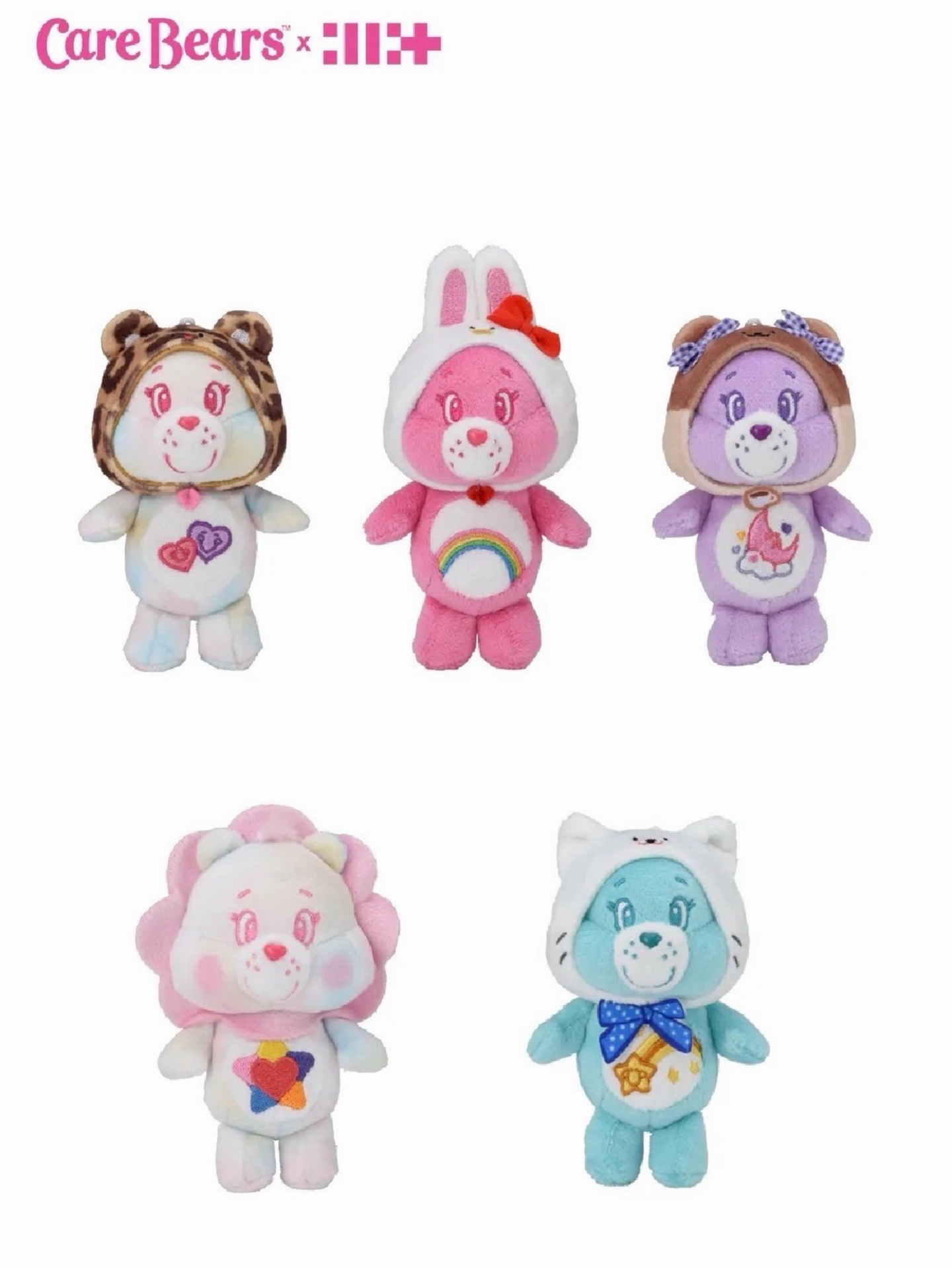 ILLIT X Care Bears 頭套 娃娃