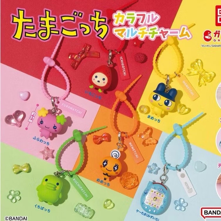 塔麻可吉 Tamagotchi 束帶吊飾 扭蛋