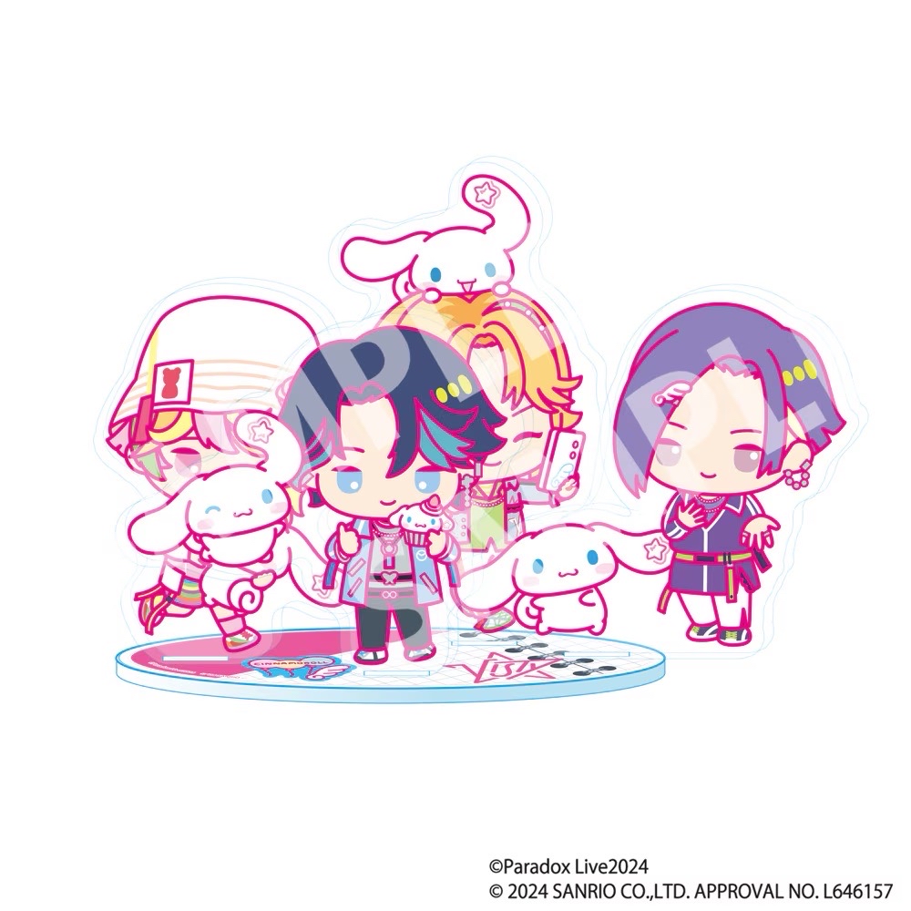 dox Live × Sanrio characters　アクリルスタンド
