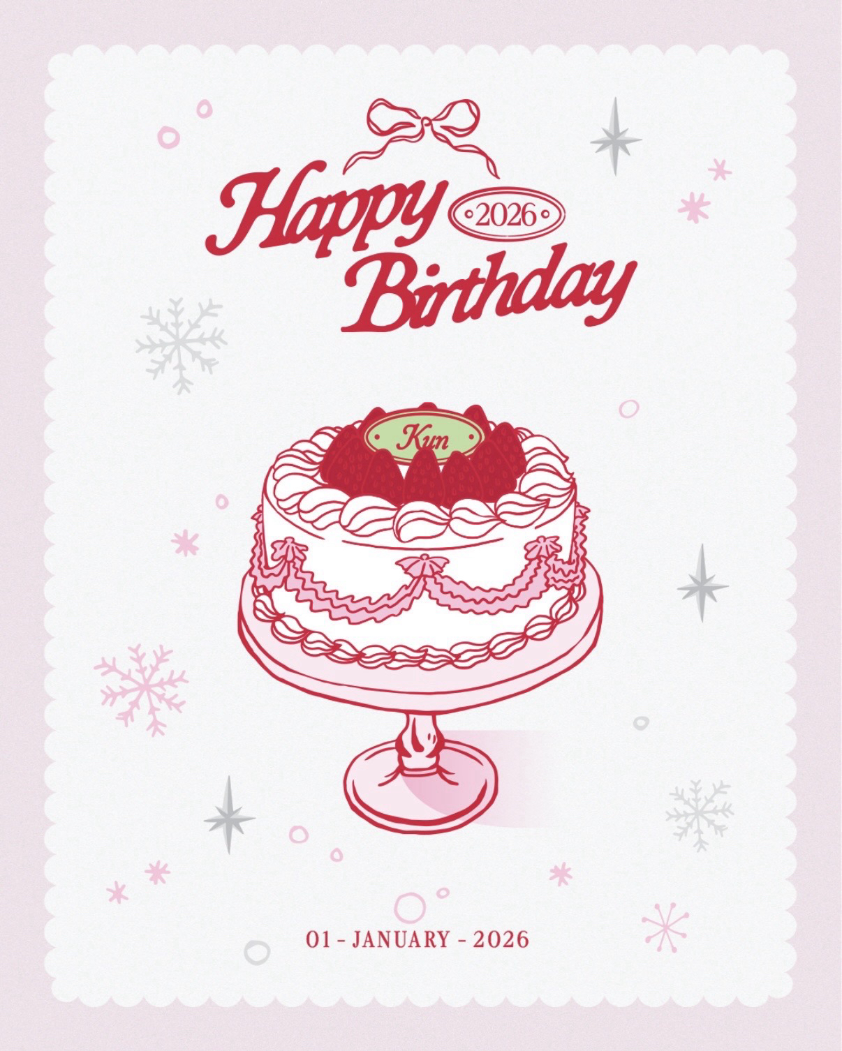 2026 Artist Birthday 生日周邊