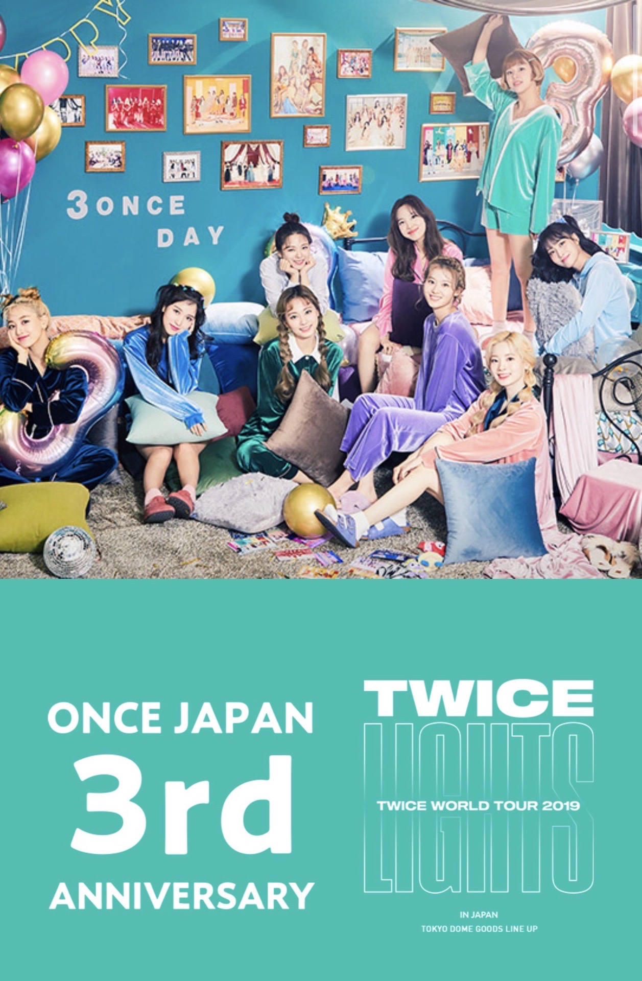 ONCE JAPAN 3rd Anniversary 