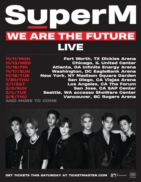 SuperM 1st Tour: We Are The Future