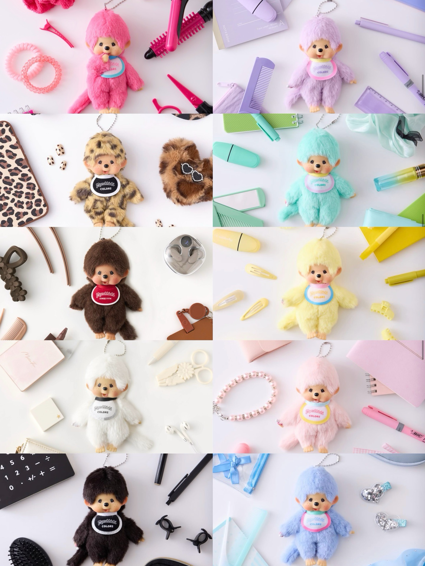 Monchhichi COLORS 系列