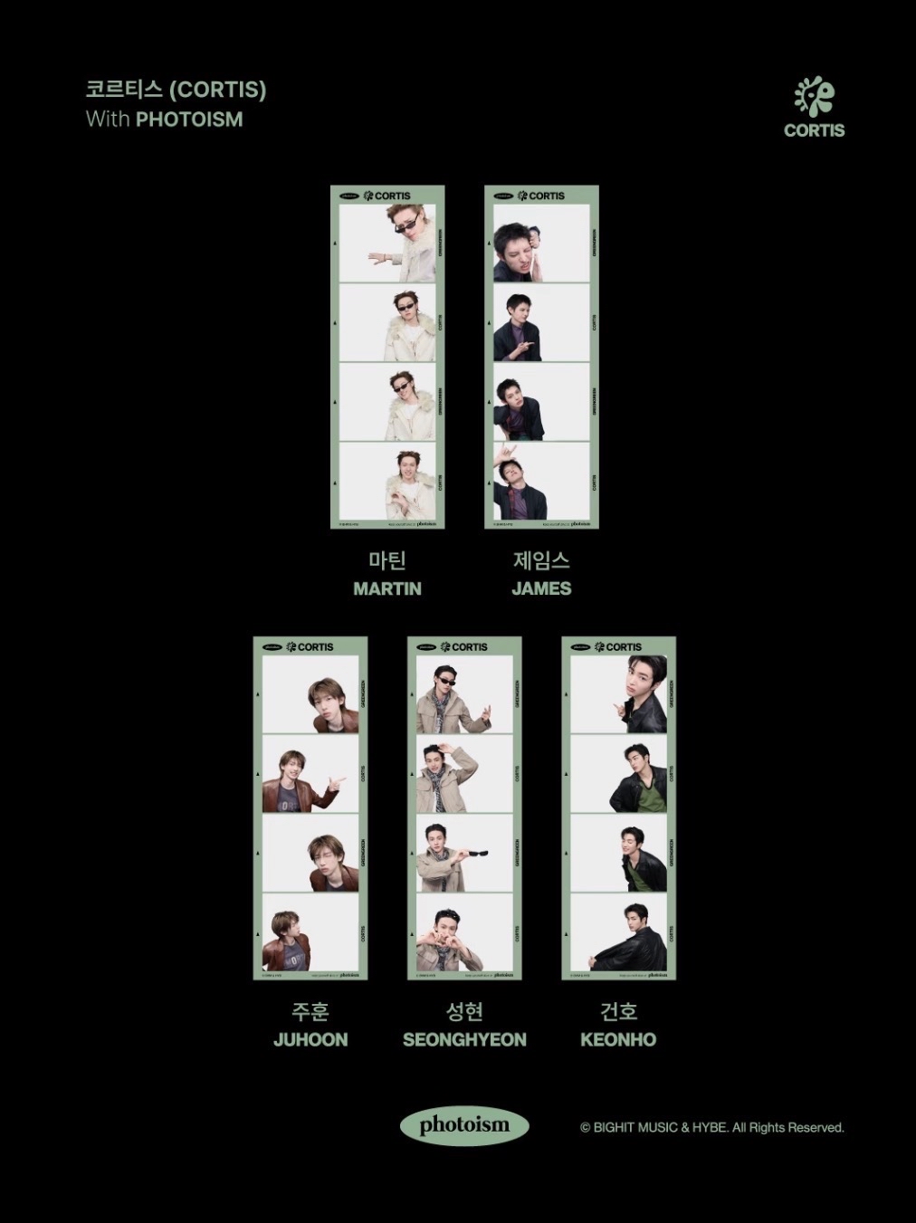 Green Green PHOTOISM X CORTIS