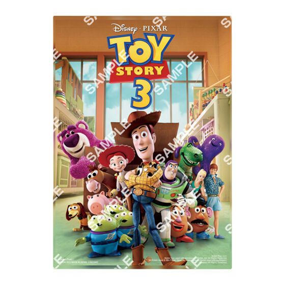 Pixar A4海報扭蛋 第一彈