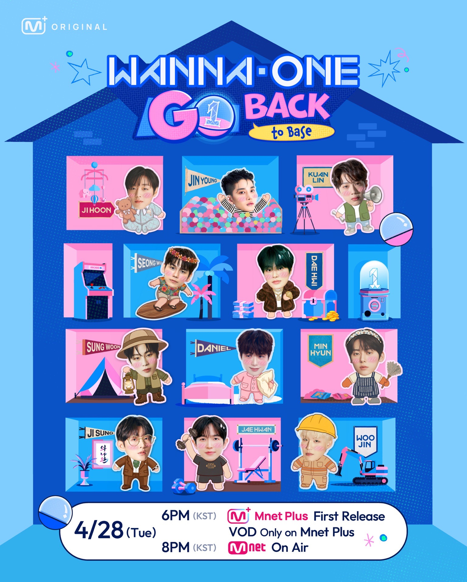 WANNA ONE GO : Back to Base