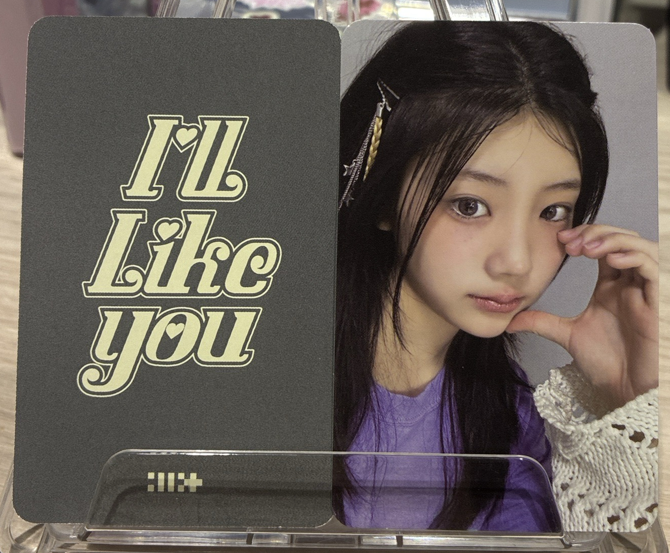 illit wonhee 電子專卡💜