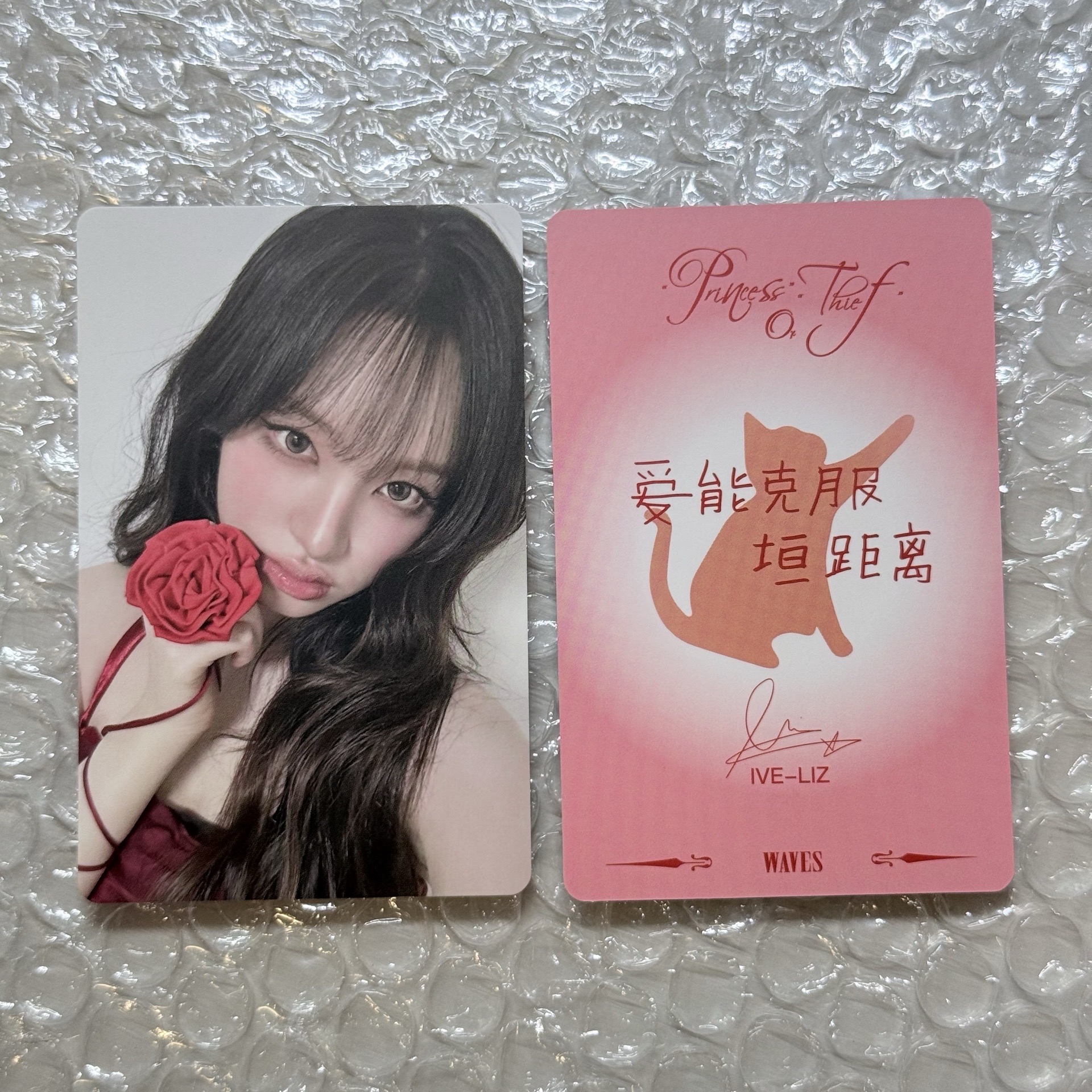 栗雜誌卡 中文卡背 愛能克服垣距離