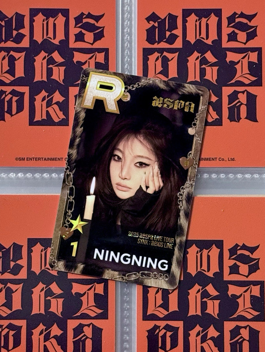 NINGNING 三巡遊戲卡