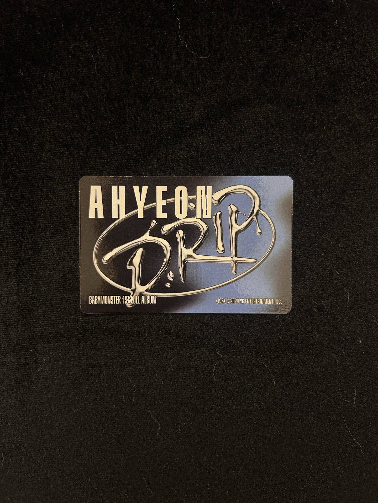 DRIP 專輯卡 Binder版專卡 Ahyeon