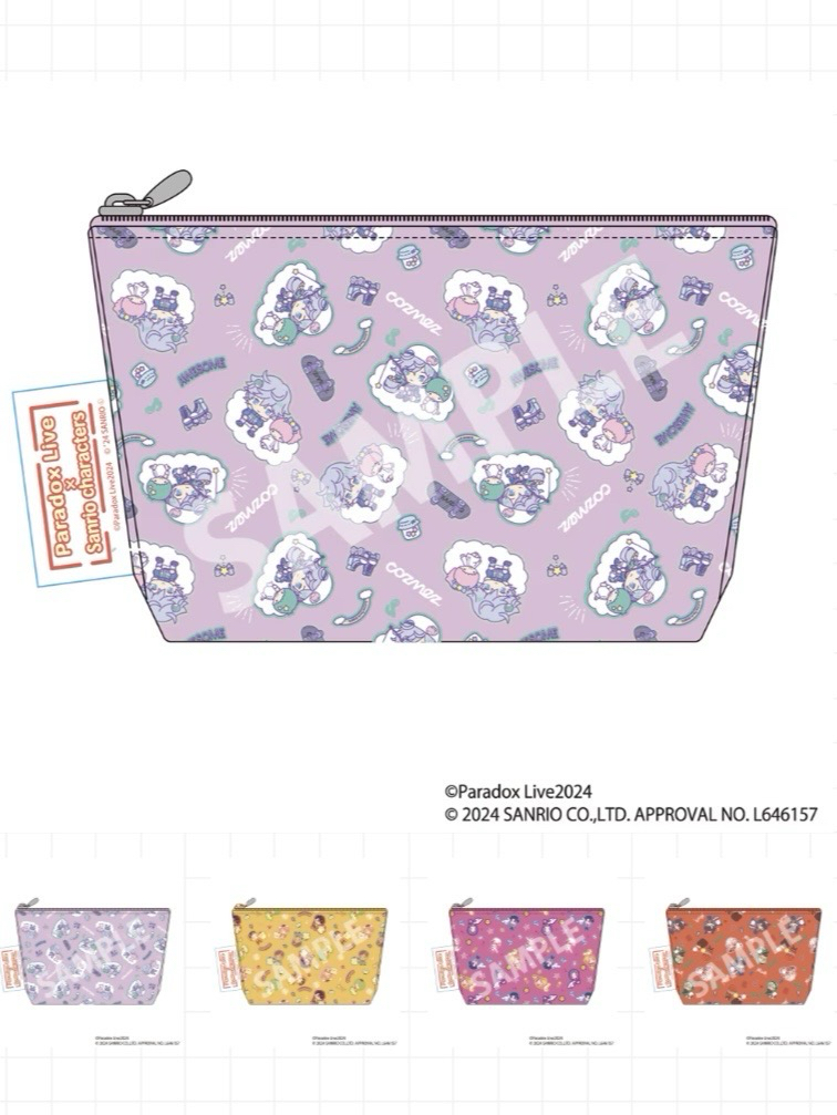 Paradox Live × Sanrio characters　ポーチ