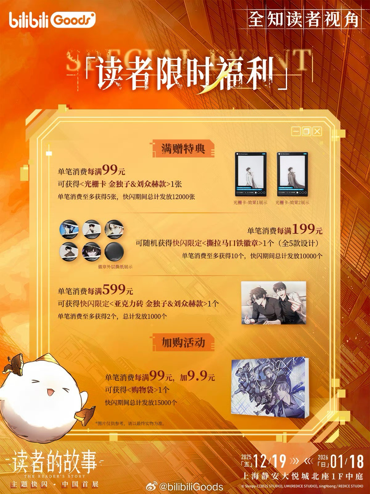 滿額、打卡禮