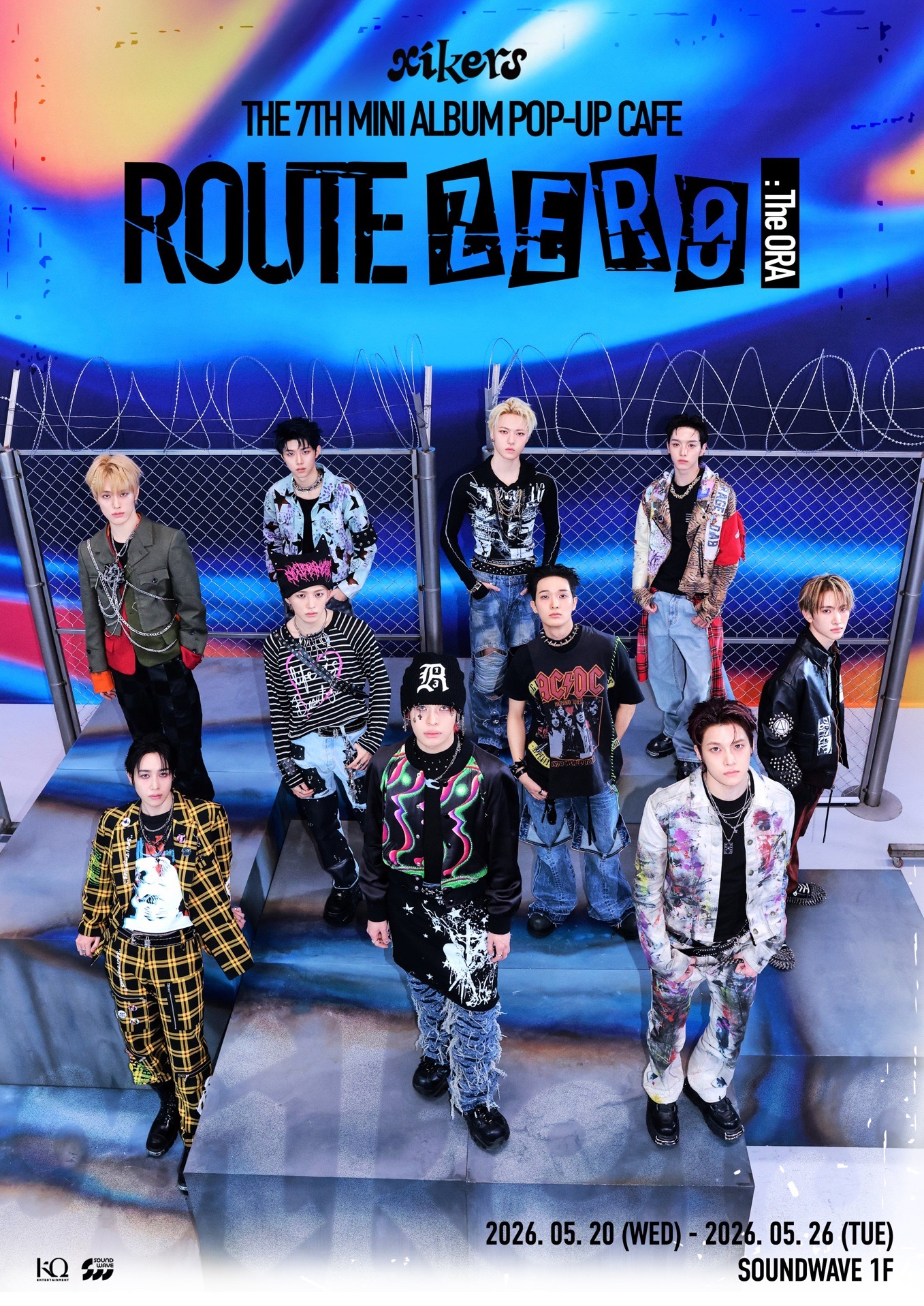 7TH MINI ALBUM [ROUTE ZERO : The ORA] POP-UP CAFE