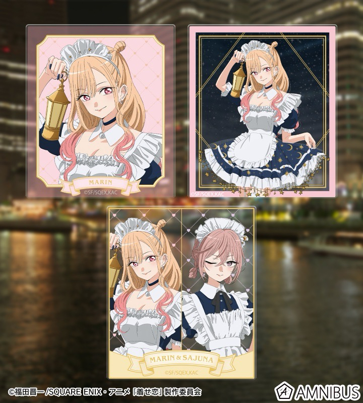 描き下ろし 星空メイドver. トレーディングアクリルカード