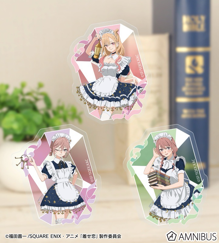 描き下ろし 星空メイドver. トレーディングクリアダイカットステッカー