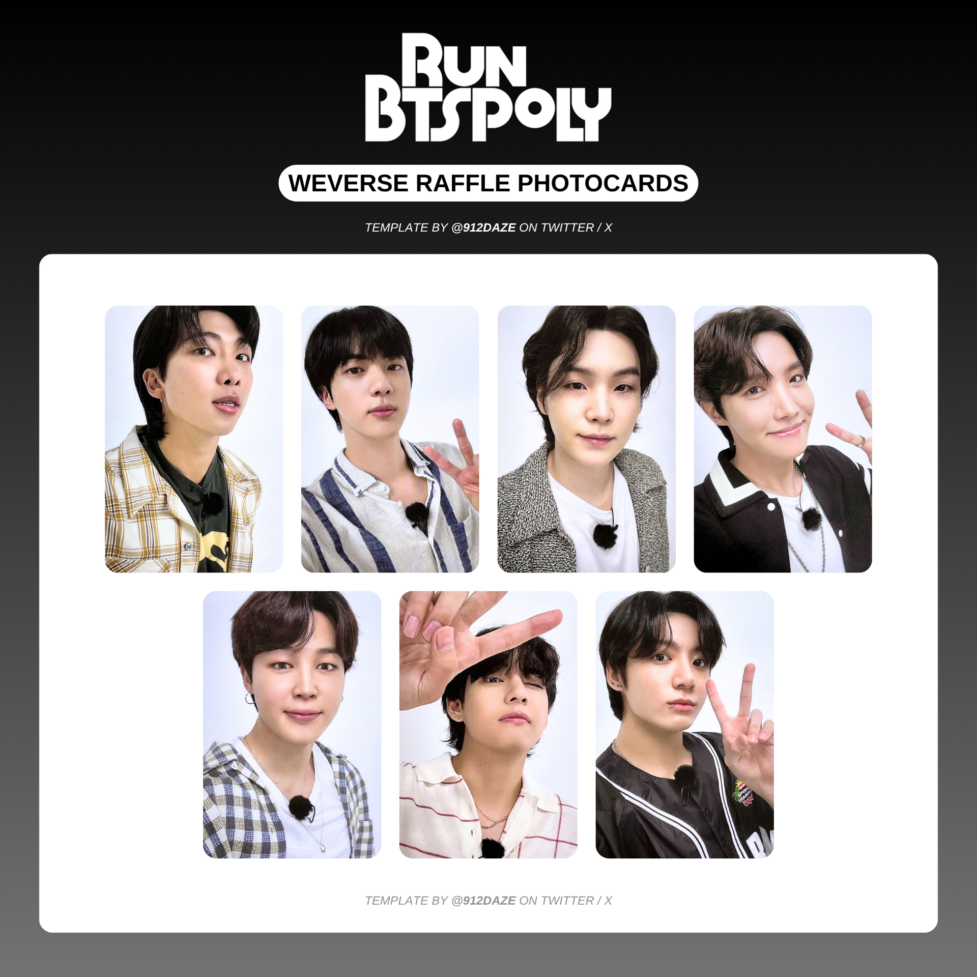 RUN BTS POLY 桌遊