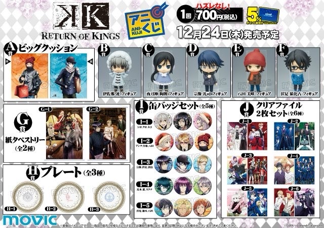 アニくじ K RETURN OF KINGS
