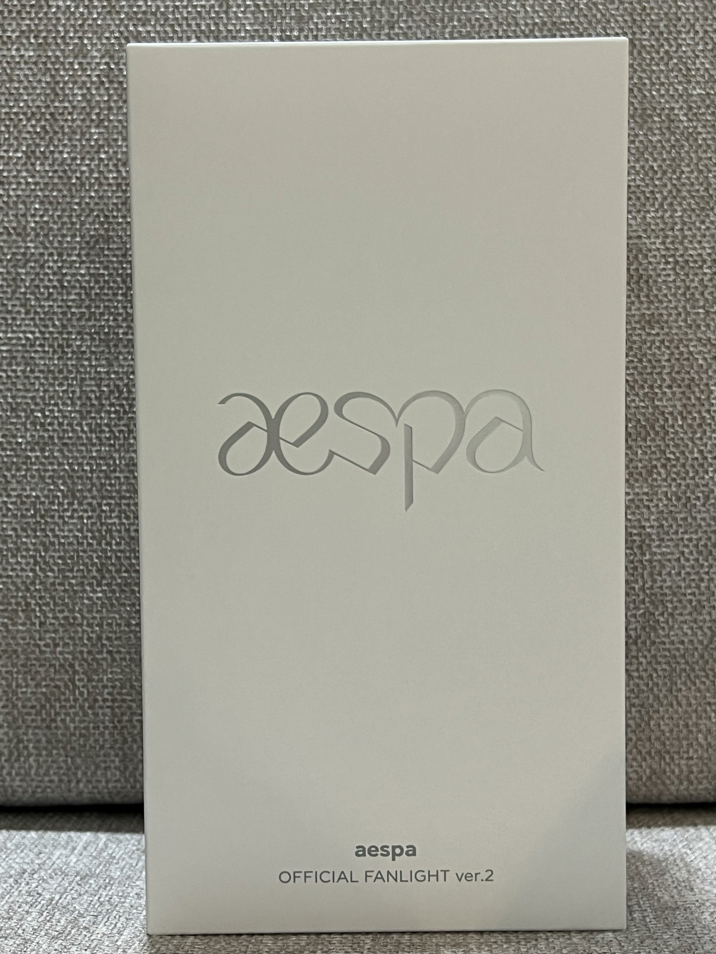 全新現貨aespa二代手燈含小卡