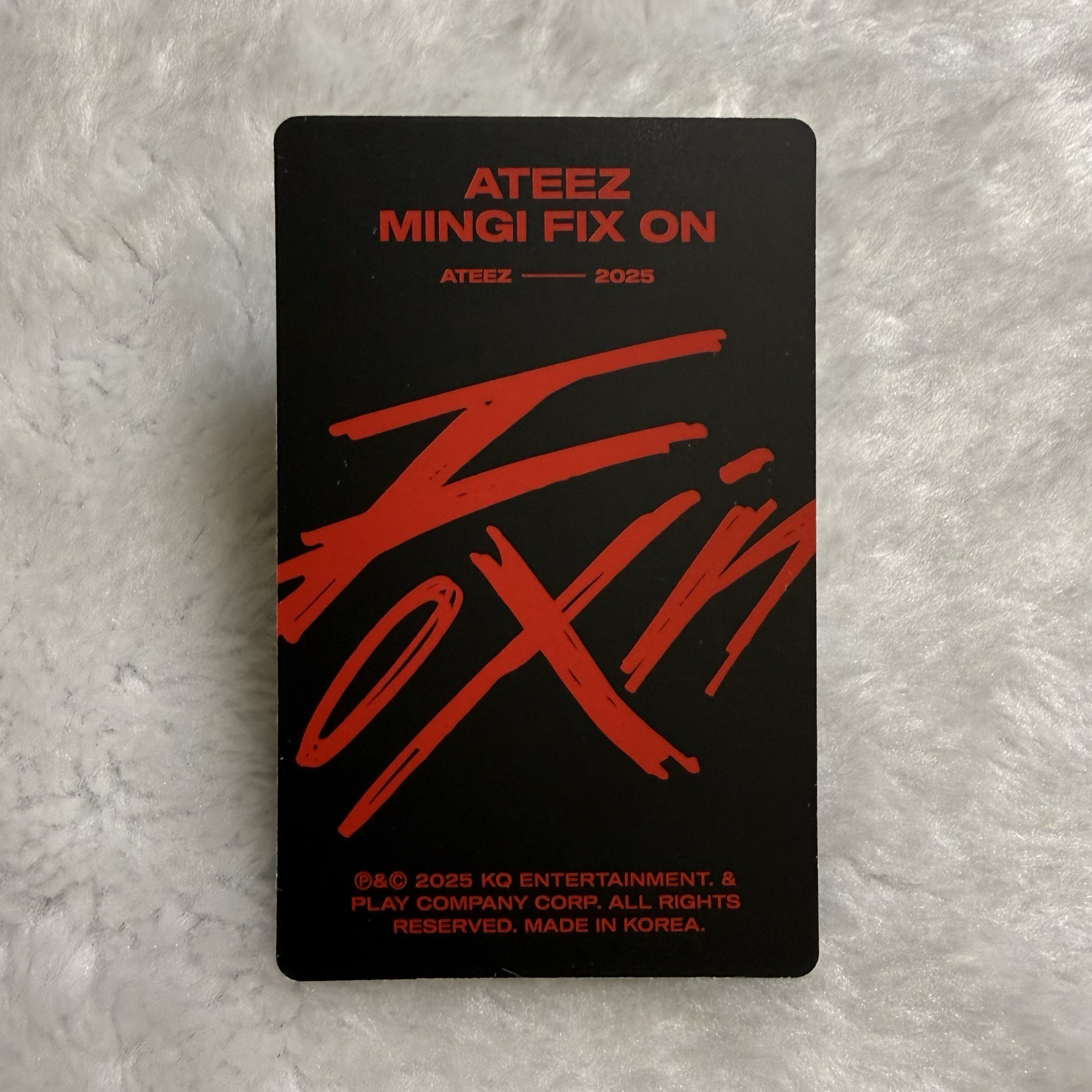 🏴‍☠️琦FIX ON生日外套卡
