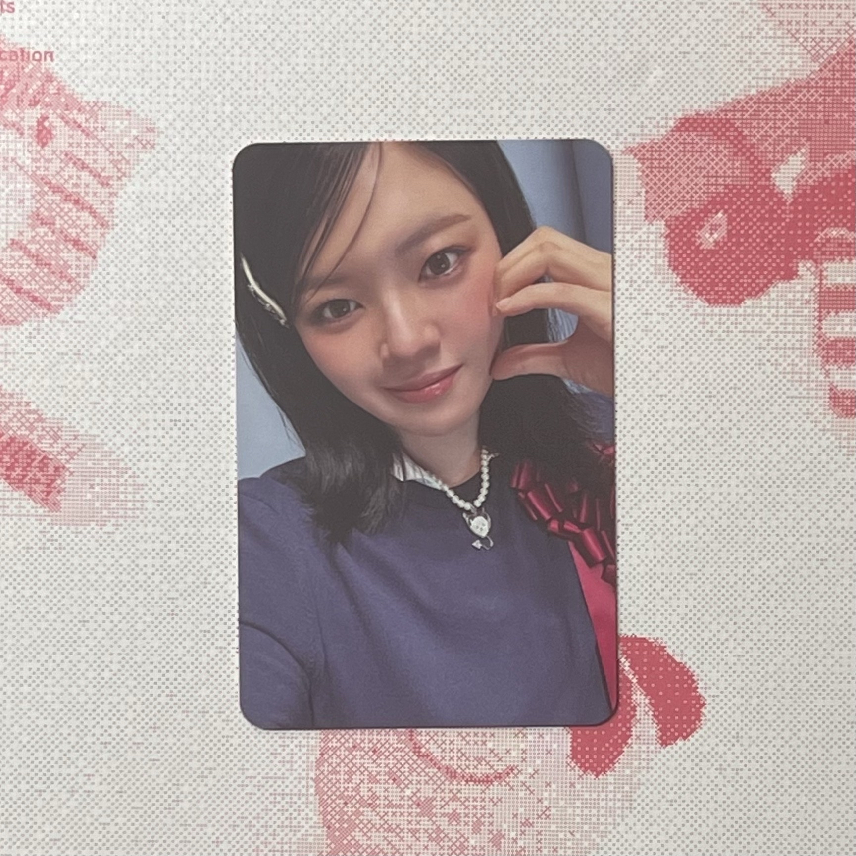 臉頰比心定