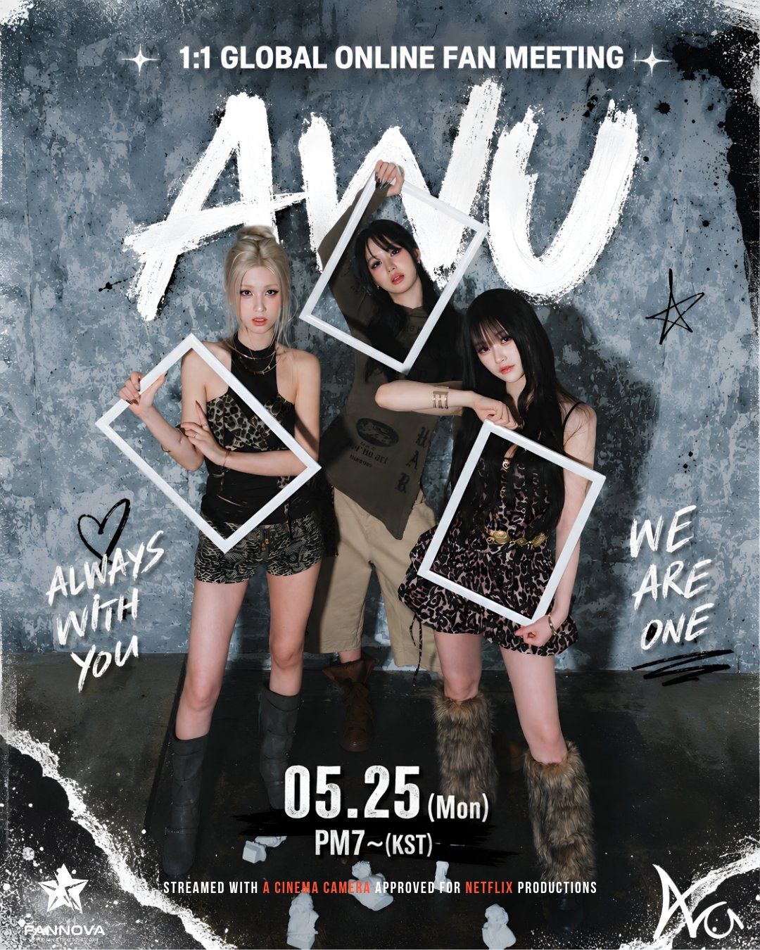 1:1 GLOBAL ONLINE FAN MEETING