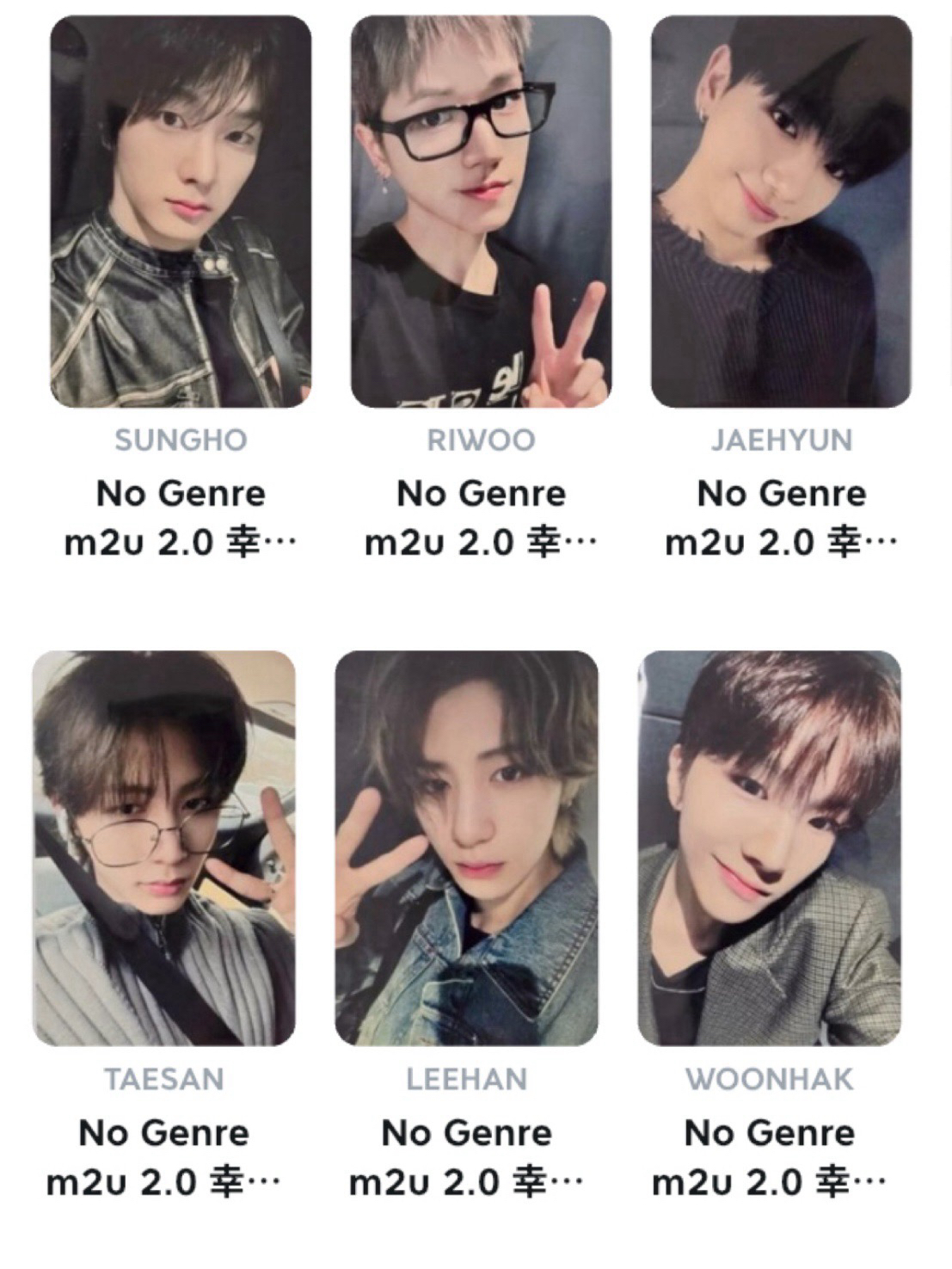 No Genre m2u 2.0 幸運卡 