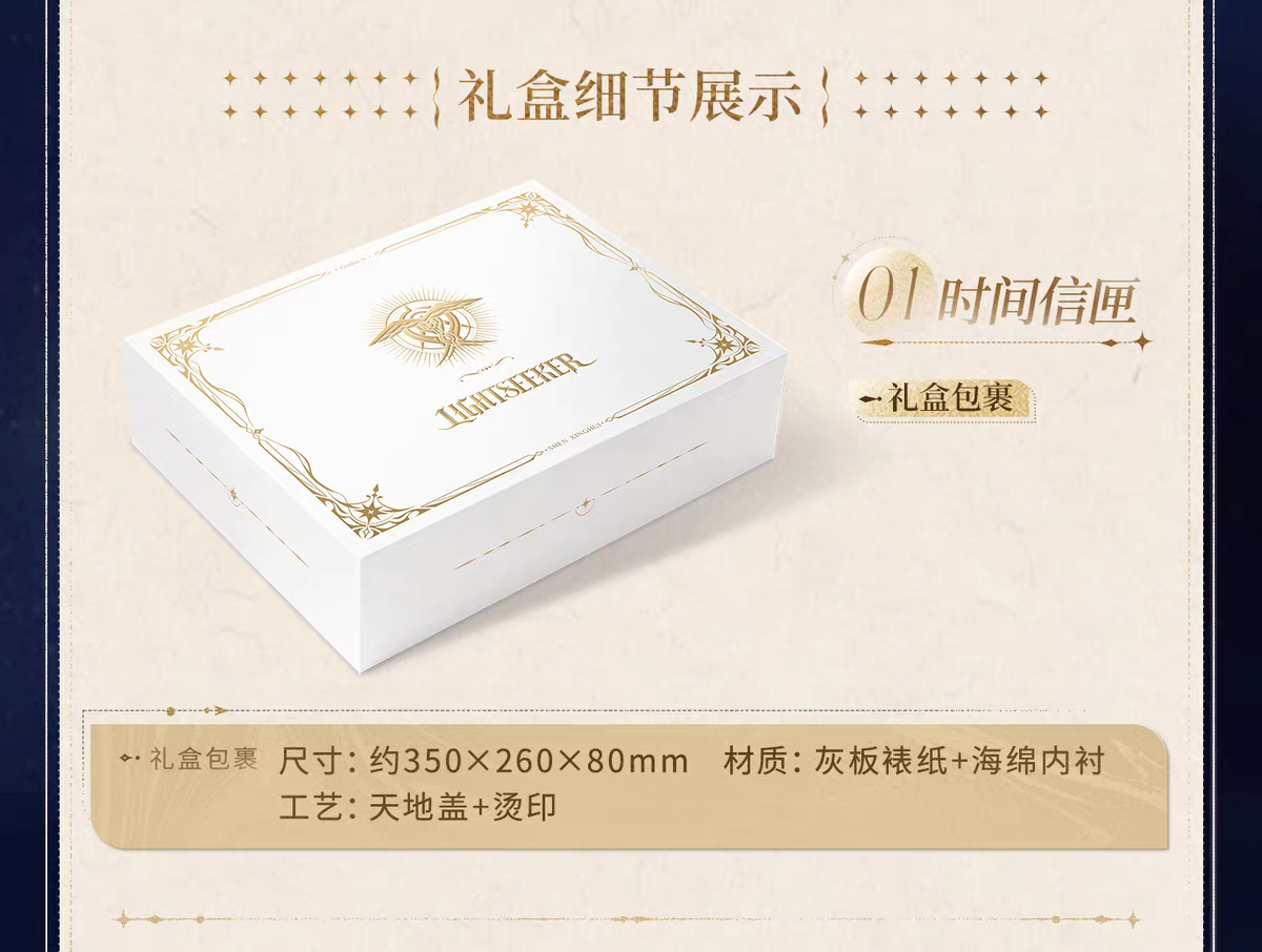 郵品禮盒 沈星回款