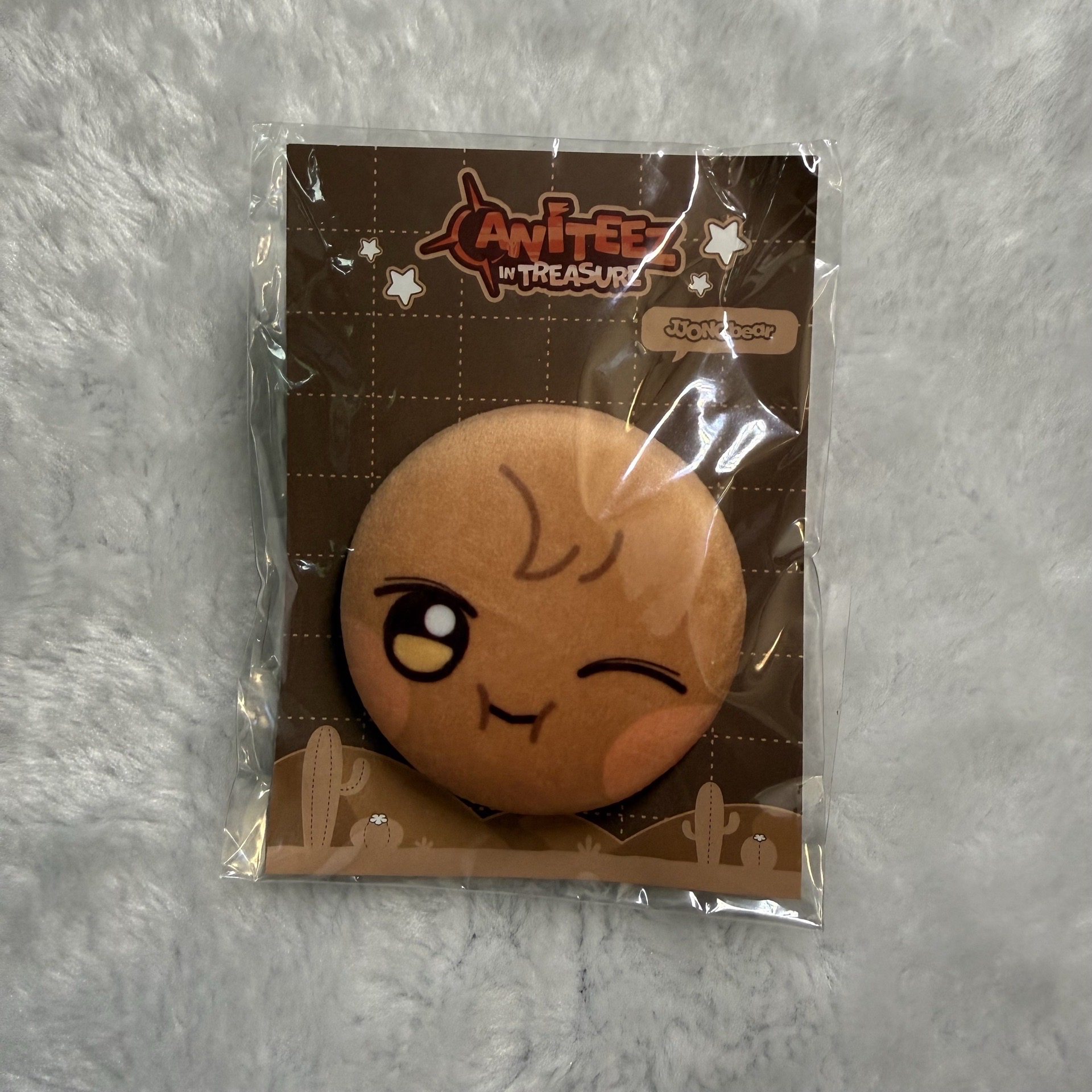 🏴‍☠️全新含卡🐻ANITEEZ鍾貝爾日版軟綿綿徽章
