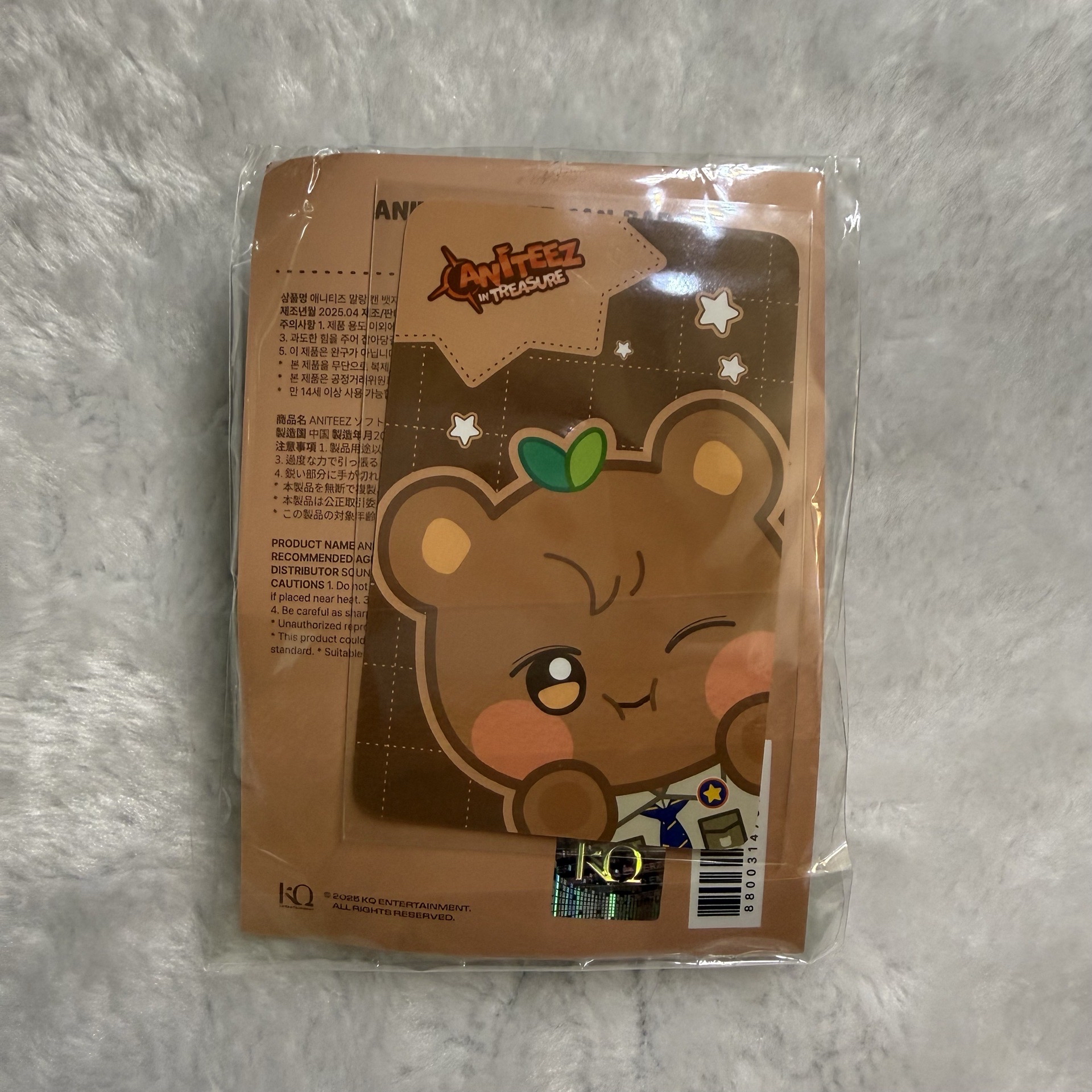 🏴‍☠️全新含卡🐻ANITEEZ鍾貝爾日版軟綿綿徽章