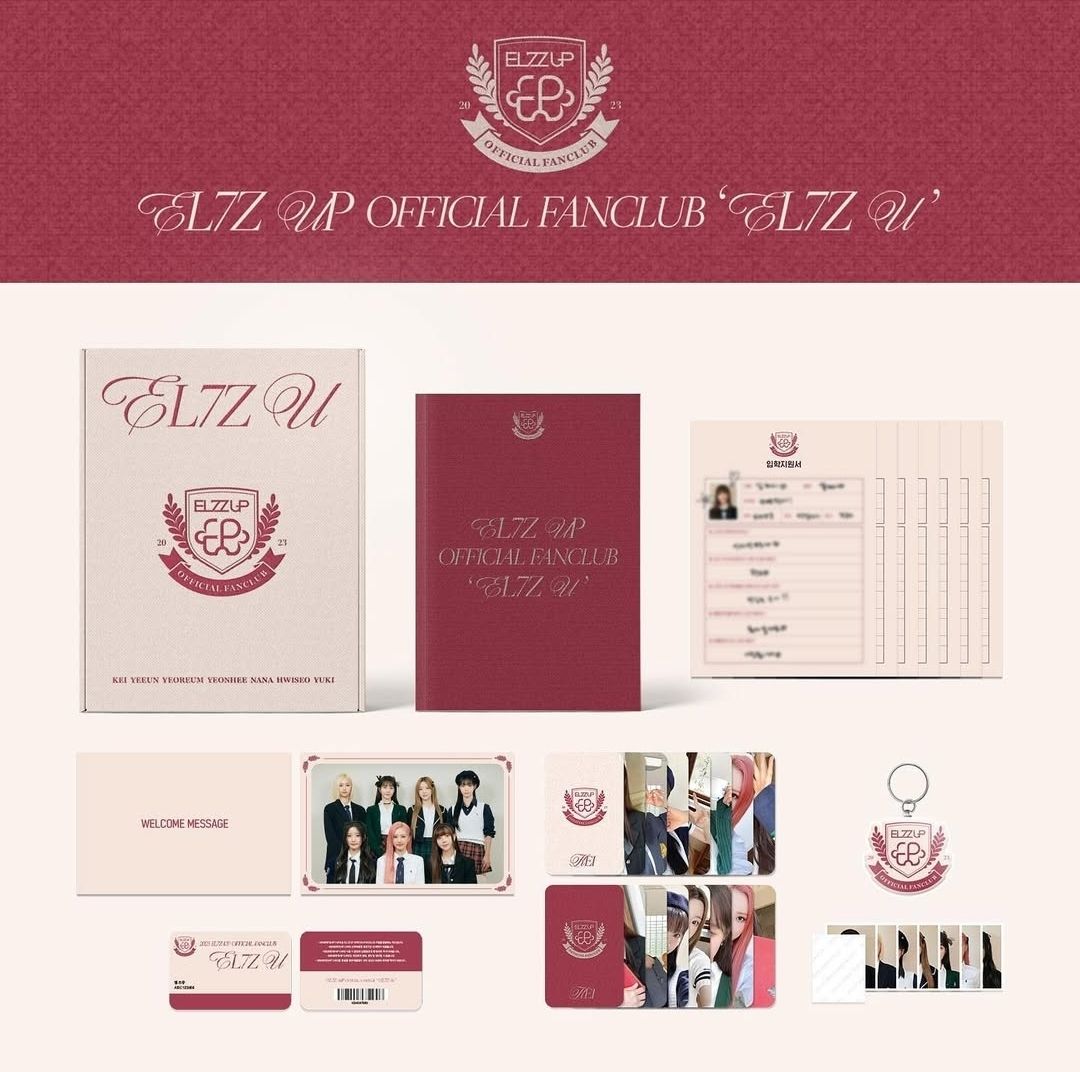 EL7Z UP Official FANCLUB 'EL7Z U' KIT
