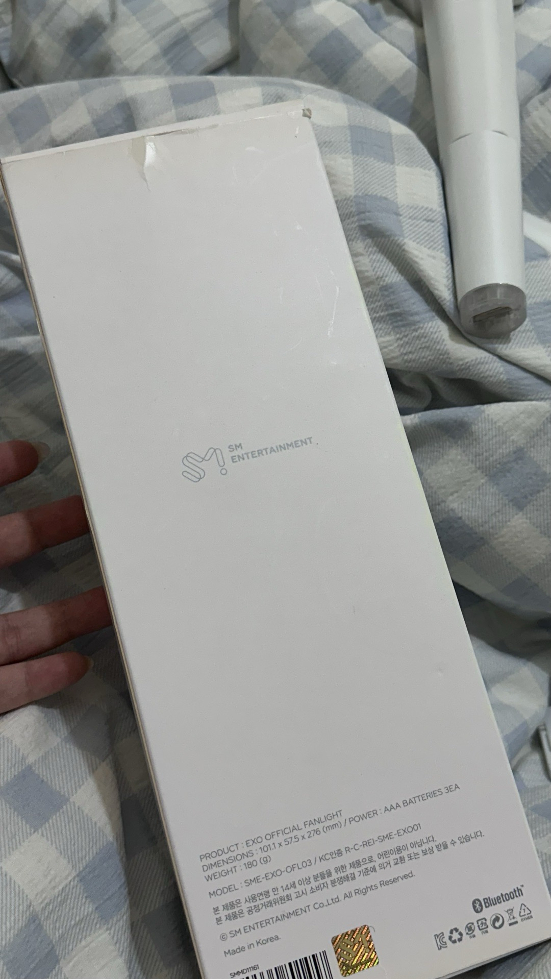 手燈+官方充電電池
