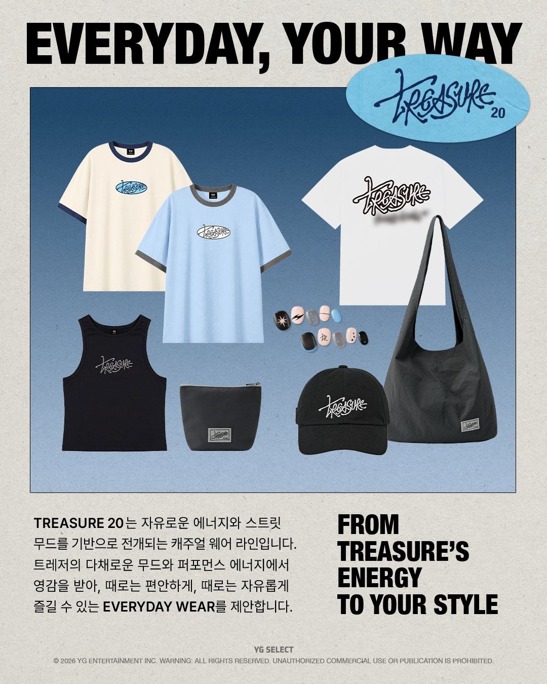TREASURE 20 EVERYDAY WEAR