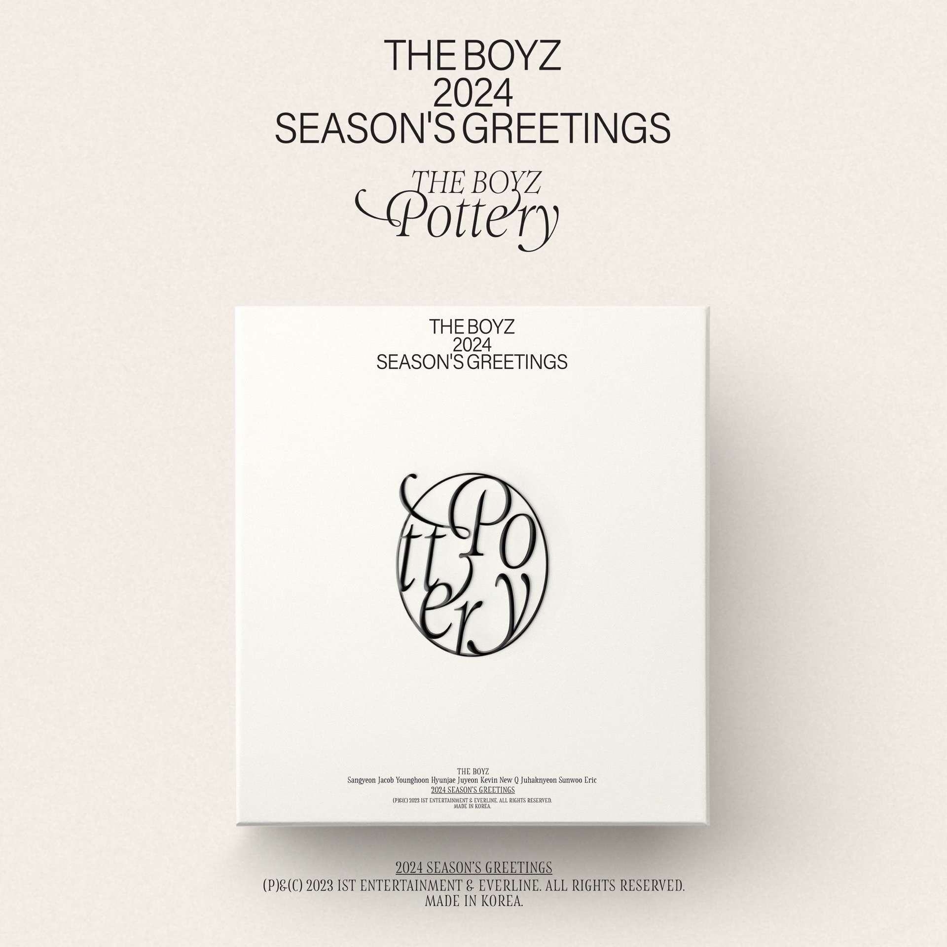 THE BOYZ 2024 SEASON'S GREETINGS [THE BOYZ POTTERY] 예약 판매 오픈
