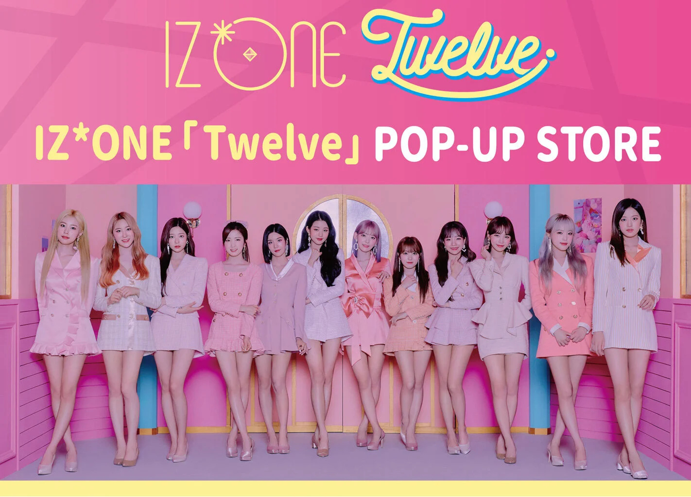 Twelve Shibuya 109 POP-UP Store